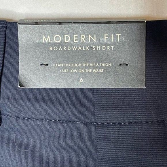 Ann Taylor Black Modern Fit Boardwalk Shorts Size 6 NWT - Picture 5 of 8